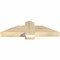 Ekena Millwork Eugene Rough Sawn Timber Gable Bracket, Douglas Fir, 36"W x 10"H x 4"D x 6"F, 7/12 Pitch GBW036X10X0406EUG00RDF - alternate 5